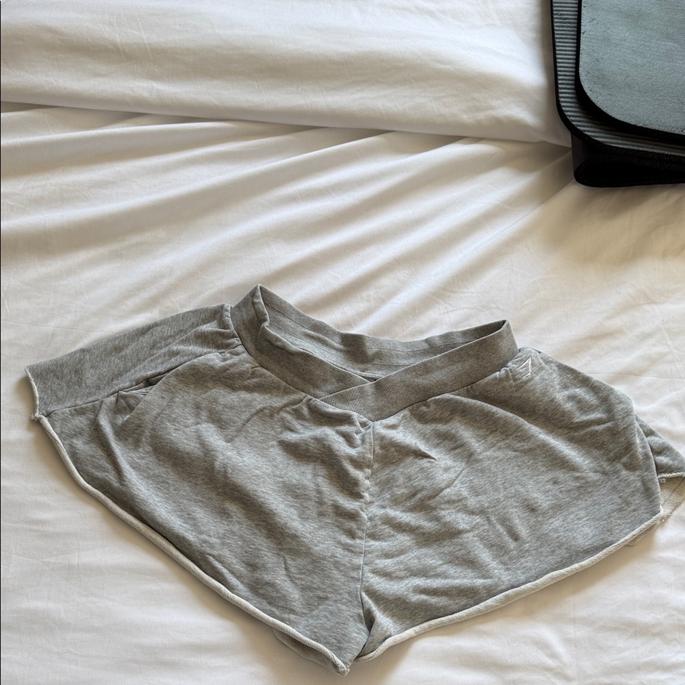 Gymshark Heather Gray Lounge Shorts